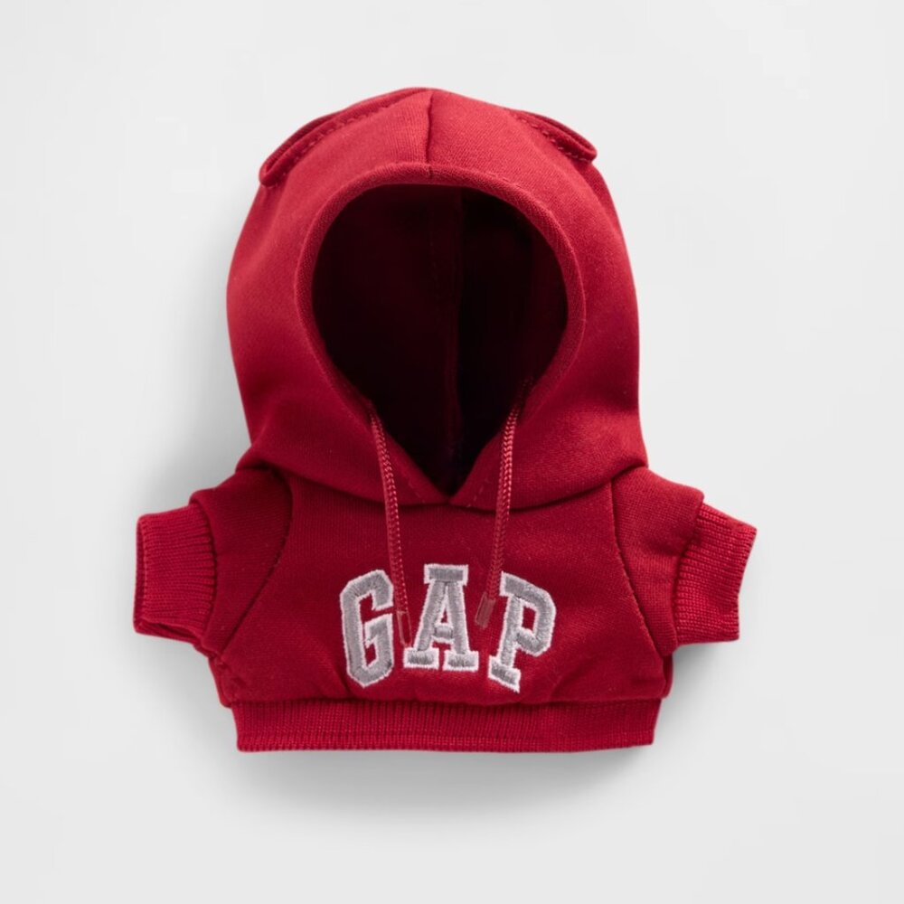 NWT GAP Toy Logo Hoodie IN SLED RED